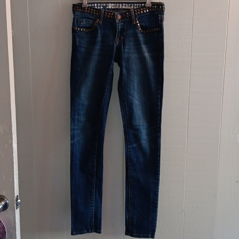 Flying monkey skinny jeans